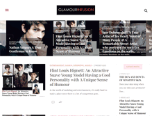 Tablet Screenshot of glamourinfusion.com
